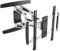 RICOO TV Wandhalterung Fernsehhalterung für Wand Fernseher Halterung Universal für 40-70 Zoll Smart Flach Curved Schwenkarm S3144 Schwenkbar Neigbar Fernseh-Arm bis 50 Kg & VESA 400 x 400 mm