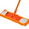 Accessotech Extendable Microfibre Floor Mop Cleaner Sweeper Wooden Laminate Tile Wet Dry (Orange)