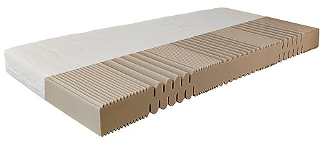 BeCo Matratze, Active Greenfirst, 180 x 200 cm, H4, Komfortschaum, Oeko-TEX Standard 100, Testsieger in Haus & Garten: SEHR GUT 1,4 (Heft 05/2019), Made in Germany, 100 Nächte Testschlafen