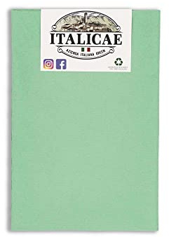 ITALICAE - straccio pavimenti MADE IN ITALY - Panno pavimenti verde 1PZ 70x50cm - Ultra assorbente è perfetto per sostituire il mocio!! Siamo sicuri che adorerai i nostri stracci microfibra