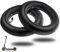Amitor E Scooter Schlauch 10 x 2,50, 10 Zoll E Scooter Verdickter Schlauch, 60/70-6.5 Ersatzschlauch für Nine-bot MAX G30 G30P G30LP/Kugoo M4 M4Pro/Soflow So4 Pro, Silbernes Ventil 90°