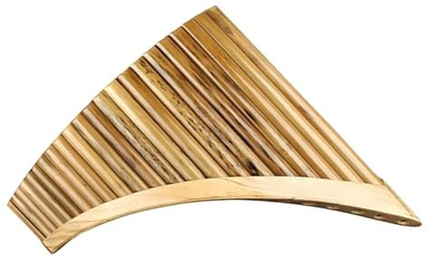Panflöte instrument 22 Pfeifen Panflöte C-Taste Musikinstrumente Holzblasinstrument Handgefertigte Panpfeifen (Color : Left hand)