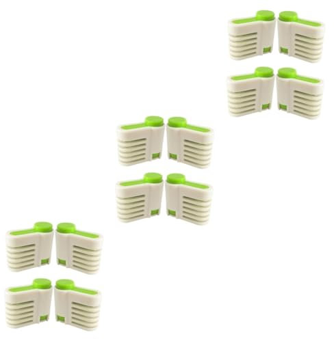 TOPBATHY 12pcs DIY Cake Leveler Layers Baking Utensil Clamp Fixator Lightweight Dishwasher Safe