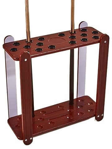 ANIIC Pool-Queue-Halter Queue-Stick-Halter, Billard-Stick-Ständer, Stilvoller, Hochwertiger, Stabiler Ball-Queue-Ständer Billard Queue Halterung