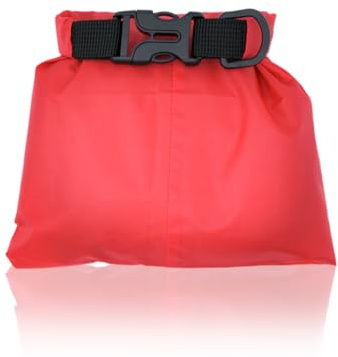 LICQIC Waterproof Dry Bag, Drybag Canoe Bag, Dry Sacks Waterproof Bag, Red, 1.5 Litre