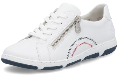 Rieker Damen Low-Top Sneaker 42424, Frauen Halbschuhe, lose Einlage
