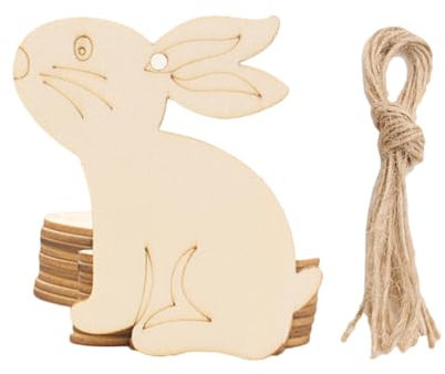 SEWACC 10 Stück Osterschmuck Aus Holz Wandhaken Geflochtenes Baumwollseil Kleiderbügel Weiden Bunt Gewebtes Seil Seetauwerk Für Das Handwerk Kabel Serviettenringe Glyzinien Khaki Hölzern