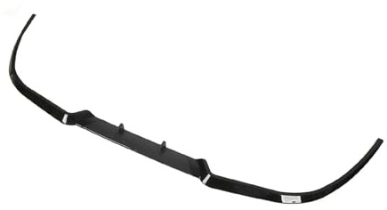 Alerón Delantero Coche para Seat para Leon Separador De Parachoques Delantero Resistente A Impactos De 114 Cm Repuesto para Alerón Delantero De Spoiler Delantero Lip(Glossy Black)
