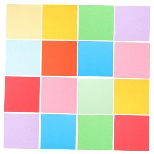 Milisten 100stücke Farbiges Papier Buntes Bastelpapier Bastel Papier Origamipapier Faltpapier Bastelbögen Buntpapier Bastelpapier Für Junge Mädchen Für Heimwerker Und Partydekoration