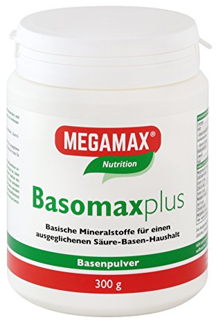 Basomaxplus - Basische Mineralstoffe für einen ausgeglichenen Säure-Basen-Haushalt 300g | Megamax Basic & Active
