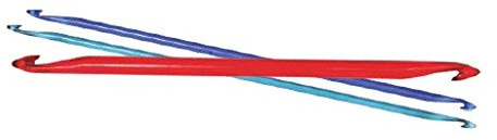 Knit Pro Spectra Acryl Trendz tunesische Häkelnadel - doppelseitig - Länge 30 cm Stärke 12,00 mm