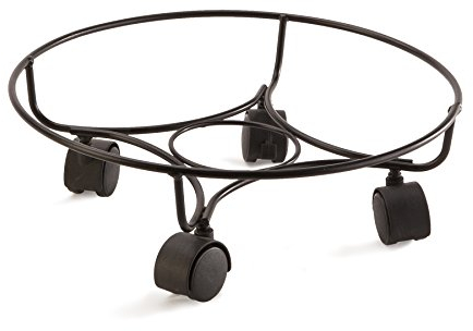 Panacea Products 89167 13-Inch HD Plant Caddy - Black