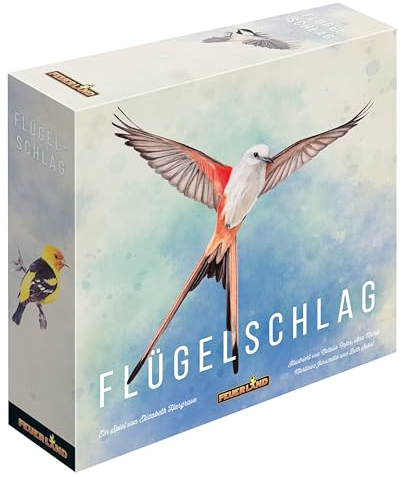 Feuerland Spiele 63558, FLÜGELSCHLAG Brettspiel, Kennerspiel des Jahres 2019, 1 bis 5 Spieler