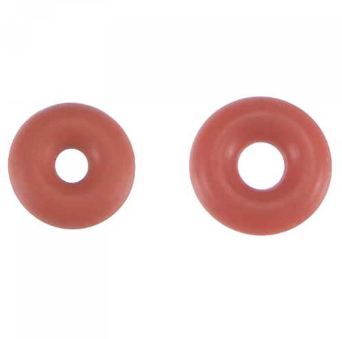 sourcing map 60in1 Set Silikongummi O-Ringe 4mm 4.5mm AD VMQ Dichtung Rot | 1mm, 1.5mm ID, 1.5mm Dicke