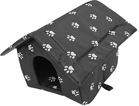 BUGUUYO Stray House Wetterfestes Katzenhaus Outdoor Katzenunterkunft Für Winter Abnehmbares Design Für Kleine Hunde Katzen Robuste Und Warme Schlafstätte Für Garten Terrasse