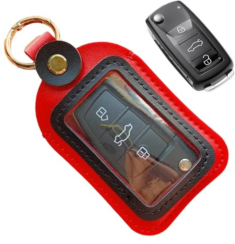 Aznever Pochette pour clé de Voiture, étui pour clé de Voiture |Support de boîtier de Protection pour clés à Distance | Conteneur de Stockage de clés Portable, adapté aux Voyages, pour Le Camping,
