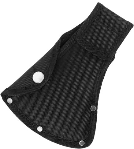 KITANDOVE Outdoor Axtkopf Schutzabdeckung Tragbare Beilhülle Aus Dickem Mit Druckknöpfen Für Camping Und Holzarbeiten Schützt Vor Verletzungen Und Ermöglicht Einfache Befestigung Am