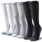 Niorasen Compression Socks for Women, 3 Pairs Flight Socks for Men (20-30mmHg), Travel Socks, Compression Stockings Fit Running, Football, Flying, Medical, Prevent Varicose Veins, Promote Circulation