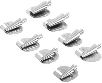 IWOWHERO 8piezas Pies Prensatelas Para Máquina De Coser Industrial Kit De Dobladillo Enrollado Diseño Espiral Para Acabados Perfectos Proyectos De Costura Para Principiantes y Expertos