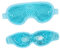 LALADEFIEE 2st Heiße Und Kalte Augenmaske Tragbare Augenklappen Schlafmaske Augenmasken Für Augenringe Und Schwellungen Kühlende Schattierende Augenklappe Augenroller Sky-blue Gel