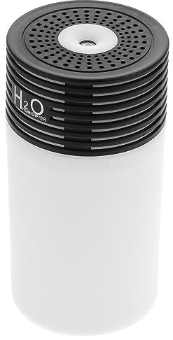 Genérico Humidificador Difusor De Aire Portátil Pequeño Humidificador De Escritorio Pulverizador De Niebla Para Usar Negro