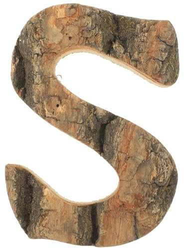 CLISPEED Holz Buchstaben Rustikale Buchstaben Holzschnitt Zum Dekorieren Stilvolle Wandkunst Und Persönliche