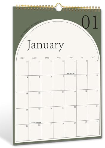 2026 Wall Calendar, Large Calendar from January 2026 - June 2027, Hanging Calendar with Thick Paper, Perfect for Office and Home Monthly Organizing & Planning, 10×14.7