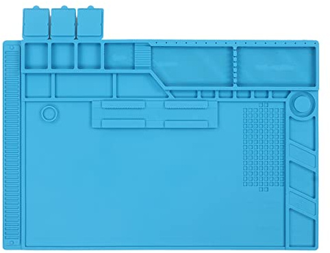 Estera de reparación de silicona con aislamiento térmico, almohadilla de mantenimiento de placa PCB electrónica Industrial resistente a altas temperaturas