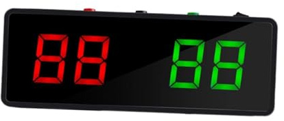 LOCKLGFMCZ Biljard elektronisk resultattavla med robust design for pool- och snookerspel (26x9,5x3cm) Pool Accessories