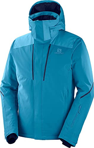 Salomon Herren Stormseason JKT M Skijacken, Lyons Blue, Medium