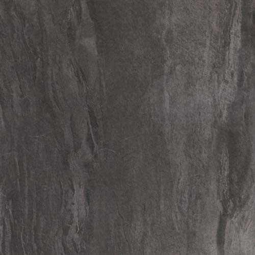FloorPops FP3328 Raven Peel & Stick Floor Tiles, Black