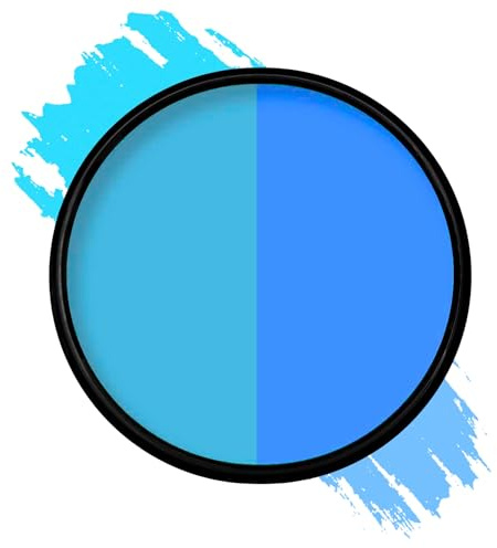Mehron Paradise Make-up FX Pro Size | Perfekt für Bühnen- und Bildschirmvorführungen, Spezialeffekte, Cosplay und Halloween | Wasseraktiviertes Gesichts- und Körperfarben 40 g Celestial