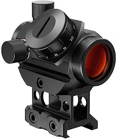 Paike Rotpunktvisier 1x25mm mit 1 Zoll Riser-Halterung