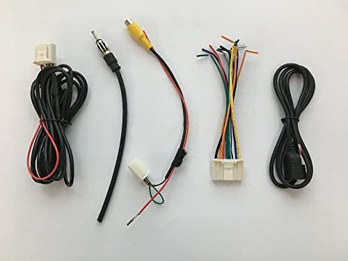 EEEONE Ottica Cavo di Alimentazione del CD Clarion SubRuu del Vecchio Stile + USB Cavo Microfono Bluetooth Bluetooth + Cavo di accensione della Fotocamera di inversione + Antenna Radio