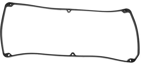 INFINAUTO Guarnizione Coperchio Valvole, Guarnizione Coperchio Testata Valvola N. MD342281 per Mitsubishi Colt V 2000-2003 Nero, Guarnizione Coperchio Valvole 1 Pezzo