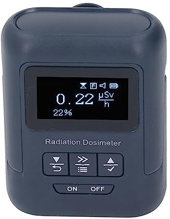 Radiation Detector Nuclear Monitor Dosimeter Geiger Counter Alpha Beta Gamma X Ray Tester Portable Dose Alarm
