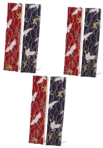Cabilock 6stücke Reisebesteck Aufbewahrungstaschen Aus Vielseitige Zipper-taschen Für Essstäbchen Für Camping Und Reisen Japanische Designs