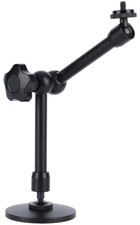 Adjustable Articulating Friction Magic Arm of the Camera with 1/4 Inch Thread Camera Stand for DSLR Cameras and Lighting