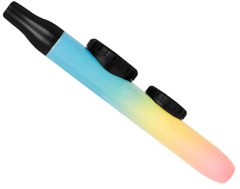 HIAKDOFT Professionelles Kazoo mit Dual membran aus Abs Musikalisches Begleitinstrument für Ukulele und Gitarre Leicht zu Lernen für Musikanfänger Langlebig und Einfach