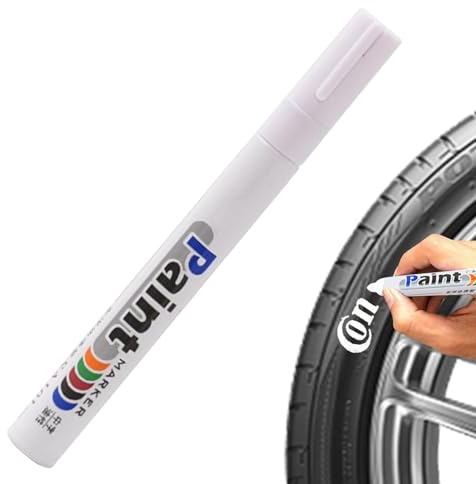 Doiyislem Paint Pen For Tires - Waterproof Multi-Car Tyre Painting Marker Pen,Tire Lettering, Multifunctional For Glass, Rubber, Ceramic, Wood, Paper