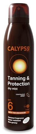 Calypso Tanning and Protection Spray SPF6