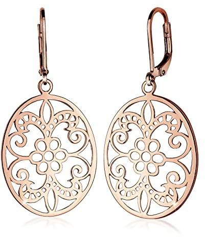 Elli Damen Ohrringe mit Ornament Orientalisch Floral Romantisch in 925 Sterling Silber