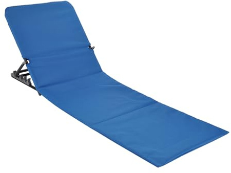 Spetebo Strandmatta Vikbar Med Ryggstöd Färg Solstol Strand Liggmatta Trädgårdsfåtölj