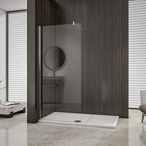 AICA paroi de douche 60cm paroi de douche à l'italienne en 8mm verre anticalcaire hauteur:200cm