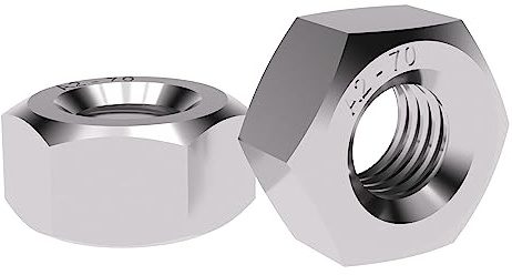 Offgridtec Dadi in acciaio inox A2 V2A, DIN 934/ISO, 25 pezzi, M5