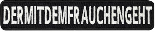 Service Dog Patches Hunde Patches lustige Klett Patch Hunde Assistenzhunde Aufnäher Hunde Patch Hunde (Der mit dem Frauchen geht - Klettpatch)