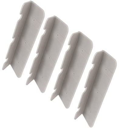 Hiraith 4Pcs PVC Aufblasbare Boot Sitze Haken Clip Halterung Aufblasbare Schlauchboot Floß Yacht Kajak Ruderboot Zubehör (Grau)