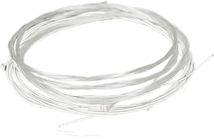 TERNCOEW Lot de 6 cordes de guitare classique en nylon plaqué argent avec excellente tonalité et tension dure Cordes de guitare classique professionnelles