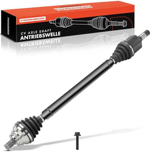 Frankberg Antriebswelle Achswelle Automatikgetriebe Vorderachse Rechts | Kompatibel mit A3 8V1 8VK A3 Cabriolet 8V7 8VE Golf VIII CD1 DA1 Leon 5F1 Replace# 5Q0407272DN