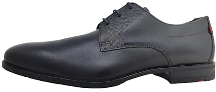 LLOYD Scarpe stringate da uomo Rubin, scarpe da lavoro da uomo, Nero , 46 EU